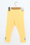 Girls' Tights with Bow Embroidery on Both Legs - 2