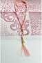 Elegant Square Pouch Laced Taffeta Prayer Rug and Rosary Prayer Set - 3