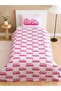 Lcw Home Pink Printed Barbie Printed Single Duvet Cover Set - 2