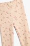 Beige Patterned Baby Girl Tights 4Wmg40166Ak - 3