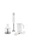 50's Style White Kettle & Filter Coffee Machine and Hand Blender Set - 4