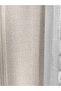 Paris Linen Drapery Curtain Cream Single Panel (Unpleated)