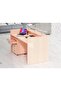 R06 Oak Office Reception Desk - 180cm - 5