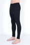 2 Pieces, Men's (Unisex) Thermal Bottom, Black Color / Thermal Underwear, Thermal Leggings - 6