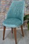 Retro Velvet Chair Case Cover - 2
