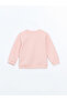 Crew Neck Long Sleeve Printed Girls' Sweatshirt Set of 2 - 4