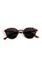 Bumble Metal Unisex Leopard Black Sunglasses - 4