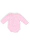 Pink Open Me Cat Printed Baby Bodysuit - Bodysuit Snap Badi Mnk0631 - 2
