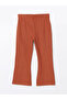 Basic Baby Girl Tights Trousers with Elastic Waist - 3
