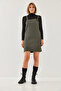 سالوبيت نسائي بنقشة مربعات باللون الأخضر النعناعي 60351164 - 5
