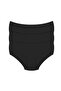 3 Pieces of Seamless Laser Cut Invisible Panties, Cotton Mesh