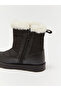 Lcw Steps Black Zippered Minnie Mouse Printed Baby Girl Boots - 5
