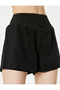 High Waist Extra Mini Sports Shorts - with Parachute Leggings - 5