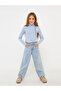 Turtleneck Long Sleeve Girl's T-Shirt - 4