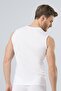 134 White Men's 2-Piece Sports O Neck Rib Tank Top - 5