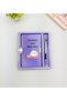 Cute Pattern Lock Notebook and Pen Set