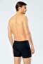 1336 Navy Blue Men's Lycra Waistband Long Boxers - 4