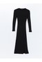 Lcw Crew Neck Women's Knitwear Dress - 5