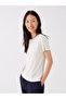 Crew Neck Plain Short Sleeve Women's T-Shirt - 2