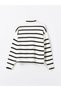 V-Neck Striped Long Sleeve Women's Knitwear Cardigan - 7