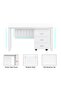 Vorm 136-16 White Modern Workstation - 3