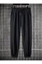 Gray Black Cotton Thick Winter Sweatpants 2 Pack - 3