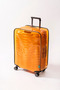 Transparent Suitcase Cover and Suitcase Protective Case * Neon Color Pvc * Orange