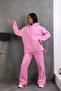 Women's Clothing 3 Thread Hoodie Set, Bottom Top Set, Double Set, Sports Set - 6