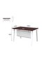 Bentuk 139-12 Apple Cherry Modern Workstation without drawer - 5