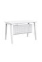 Bentuk 139-12 white Modern Workstation without drawer