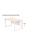 Vorm 136-12 oak Modern Workstation without Drawer - 4