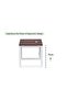 Vorm 136-12 Apple Cherry Modern Workstation without Drawer - 4