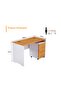 Zelda 246-14 Contemporary Office Desk - 3