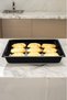 Enamel Fireproof Non-Stick Square Oven Tray Set 30X26.5 Cm...37X33.5 Cm....42X38Cm - 3