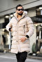 Hooded Long Men's Puffer Coat 1150