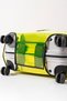 Transparent Suitcase Cover and Suitcase Cover * Neon Yellow Color Pvc * - 5