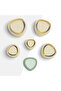 Embossed Round Polymer Clay Mold, Earring Mold, Clay Cutter, 5 Sizes, No: 929