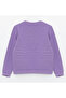 Girl's Sweatshirt Purple- Nora - 2