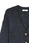 Anthracite Ripped Detailed Knitwear Cardigan - 5