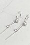 Pearl Ball Dangle Earrings - 2