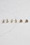 Minimal Multiple Earrings Set