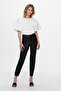 Onlemily Regular Fit High Waist Straight Leg Leather Pants Pants 15209293 - 2
