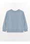 Crew Neck Printed Long Sleeve Boys' Sweatshirt (W4) - 2