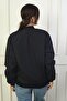 Round Neck Zip-Front Coat with Sleeve Pockets - 4