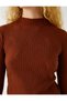 Rollkragenpullover Strick Gemustert Kaschmir Strukturiert - 5
