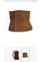 Camel Hair Velcro Wool Waist Corset - 2