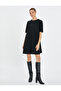 Mini Dress Short Sleeve Crew Neck - 3