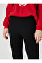 Normal Waist Normal Black Women's Trousers 3wal40030ık - 5