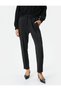Elastic Waist Trousers Ribbed Shrinkable Leg with Pocket Detail - 3