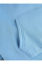 Unisex Baby Blue Sweet Dreams Printed Oversize Kangaroo Pocket Hooded Sweatshirt - 6